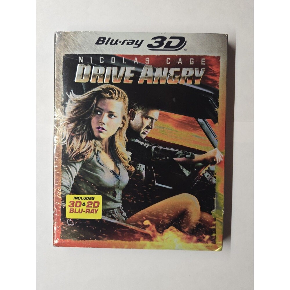 Drive Angry Blu-Ray 3D 2011 2 Disc Set